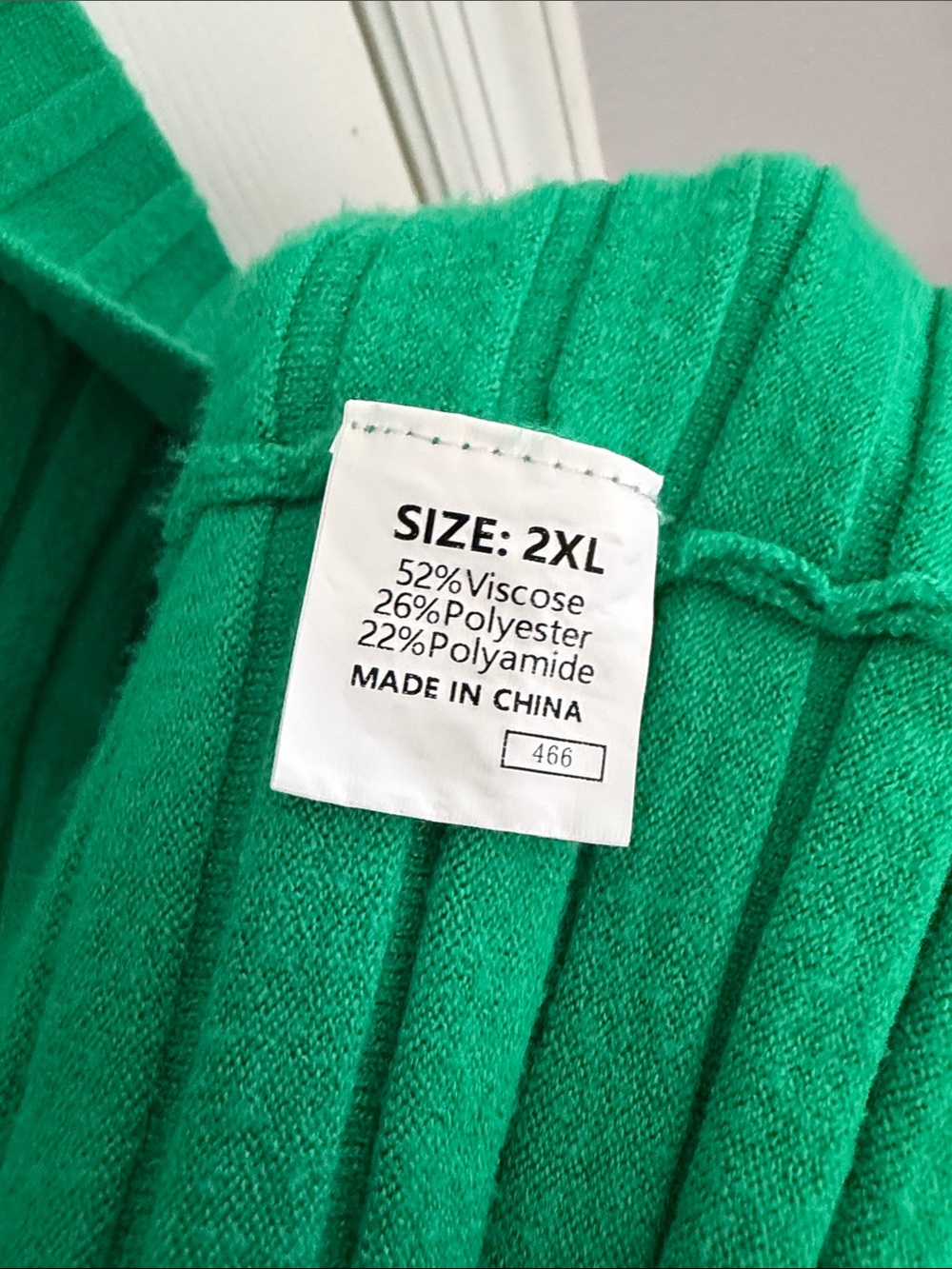 Open Front Ribbed Cardigan - Picture 2 of 4